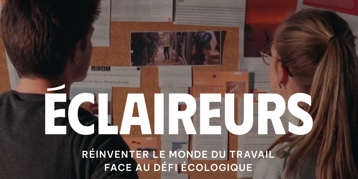 #Vertlautomne 🎬 Projection d'Éclaireurs, un documentaire sur la #transition écologique en entreprise, suivi d'un débat avec le réalisateur Arthur Gosset et des entreprises locales engagées. Mardi 18/11 à 20h30 au cinéma La Garenne à Vannes. Entrée libre, venez nombreux !