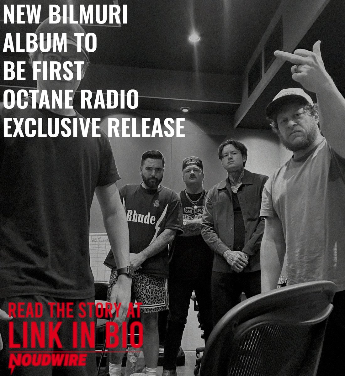 Exciting news! With help from members of A Day To Remember, Wage War, and Bad Omens, the newest Bilmuri album is set to be the first project exclusively available on Octane radio.

Learn more at link in bio.