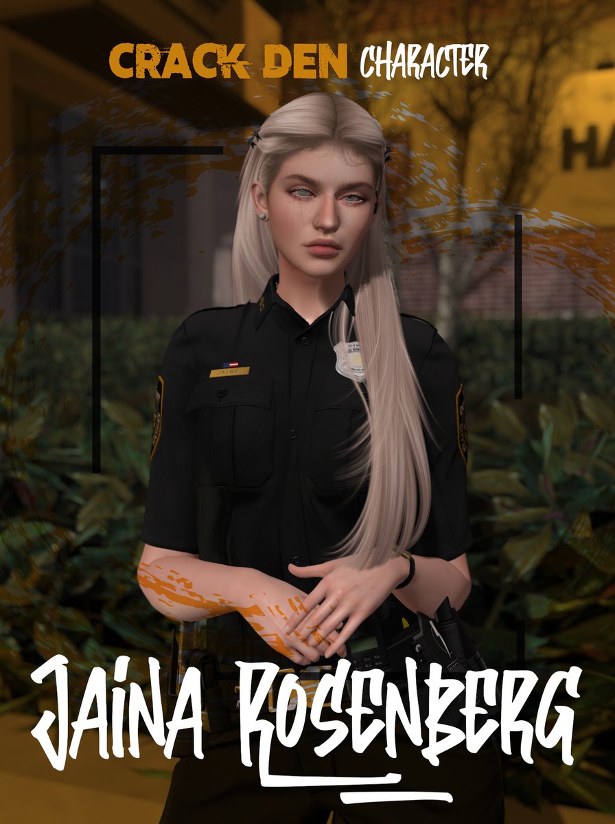 CrackDen's tweet image. Jaina is the kind of cop who believes in order, not mercy. "Protocol first, sarcasm second." Calm until crossed, then she’ll flatten you without blinking. With her, you’re either cuffed—or protected. There’s no middle ground.
#SecondLife #TheCrackDen #Roleplay #Metaverse