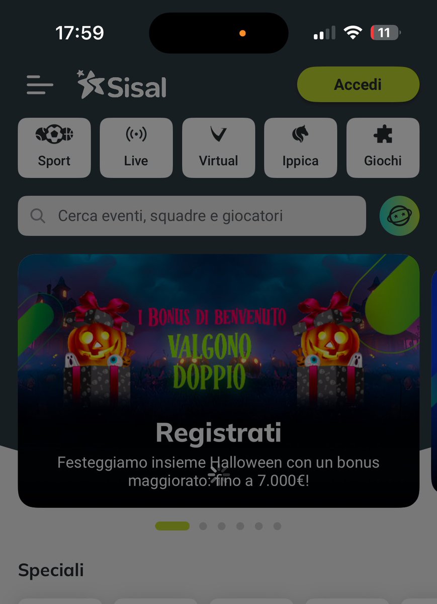 grazie mille sisal 

se fallite faccio le capriole sulla ringhiera in perizoma