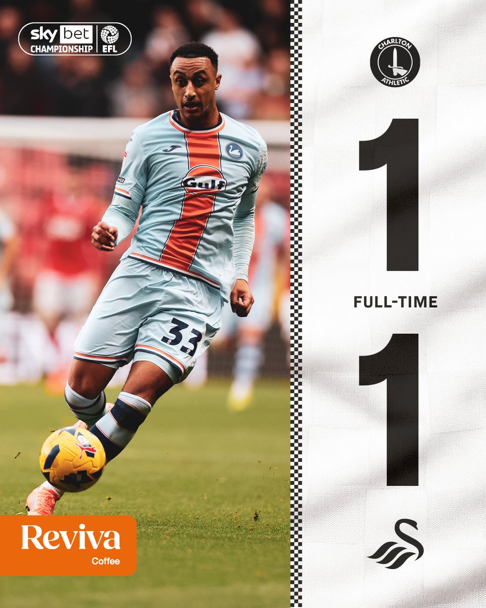 SwansOfficial's tweet image. It ends level.

#CHAvSWA | @SkyBetChamp