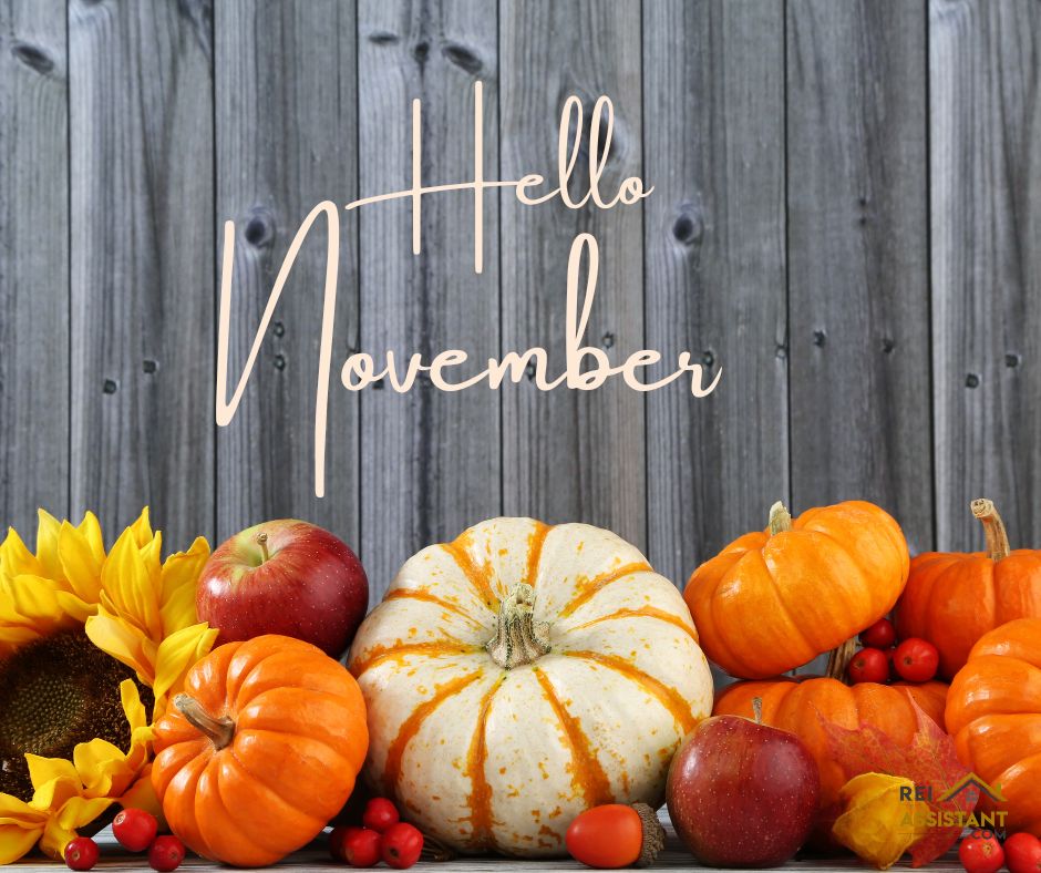 elsaoden's tweet image. #GoodbyeOctober #HelloNovember #REIAssistant