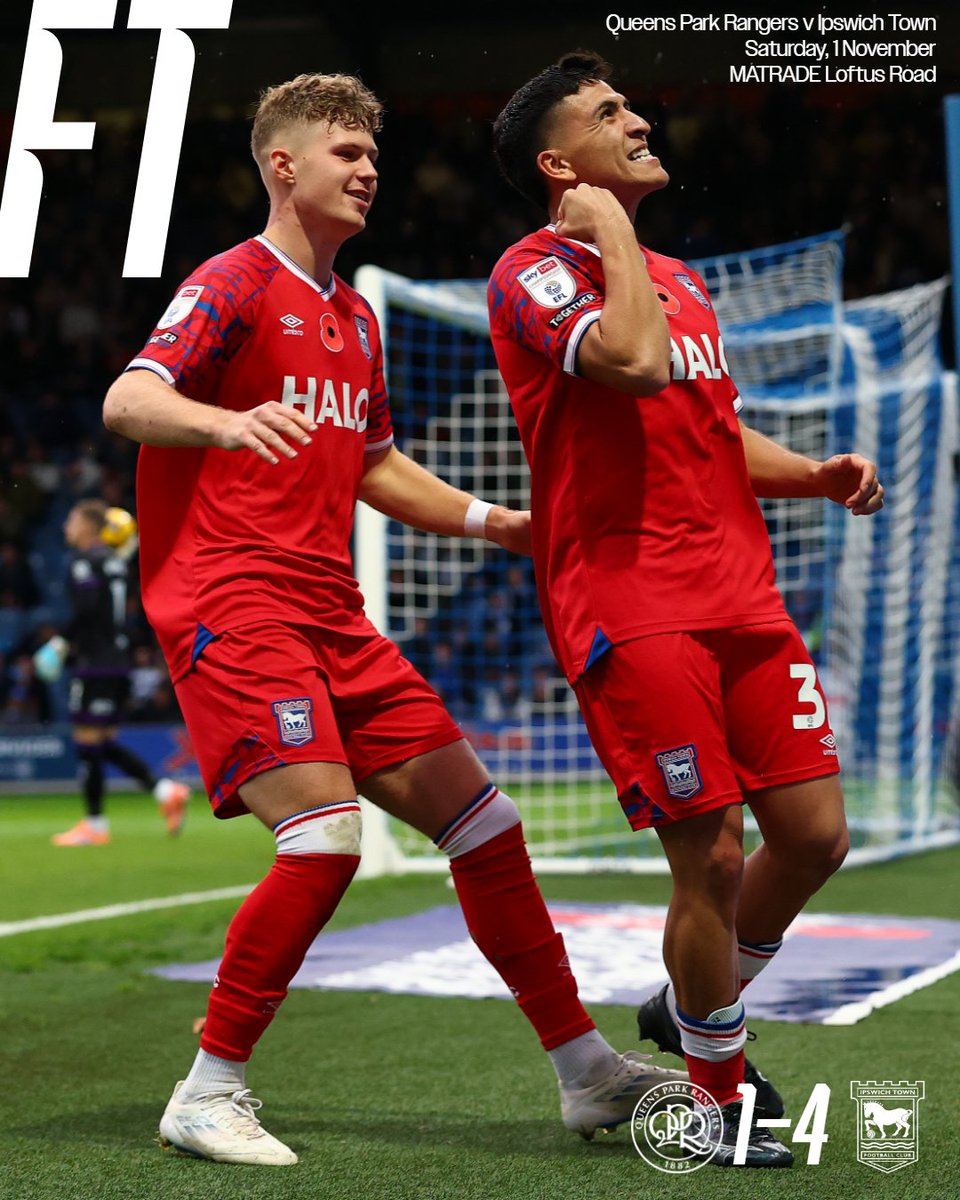 IpswichTown's tweet image. An emphatic win in London. ✊