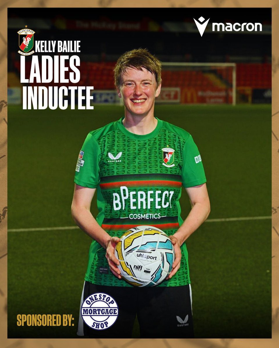𝗛𝗮𝗹𝗹 𝗼𝗳 𝗙𝗮𝗺𝗲 𝗜𝗻𝗱𝘂𝗰𝘁𝗲𝗲𝘀

Ladies Inductee

Congratulations to Kelly Bailie👏  

Sponsored by One Stop Mortgage Shop Bangor  🤝 

#COYGlens #HallOfFame