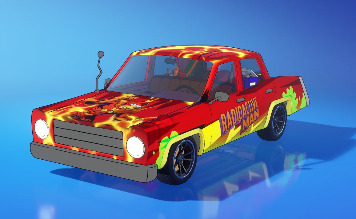 HYPEX's tweet image. BART SIMPSON &amp;amp; HOMER's CAR DROP TONIGHT