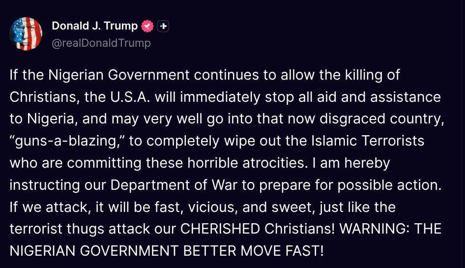 Donald J Trump Posts TruthSocial tweet media