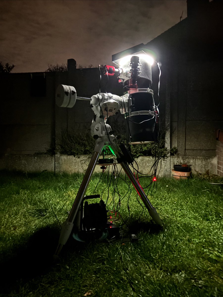 Le moment le plus important en #Astrophotography .😄💫🔭