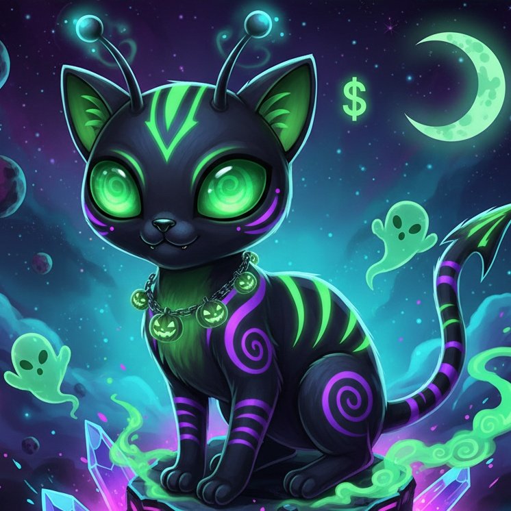 Thinkal090235's tweet photo. @Gashycoin “My cat joined the #GashyGang 👽💚”
@Gashycoin 
#GashyGang #AlienCat #CryptoHalloween #Solana https://t.co/eP5UAwUDJJ