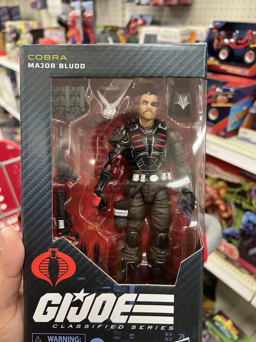 thegr8one85's tweet image. Major Bludd is one of the best GIJOE Classified figure ever made IMO but damn I’m really feeling this deco. 

Big shoutout to the #CHC community for grabbing me one few years ago🙌🏽🙏🏽