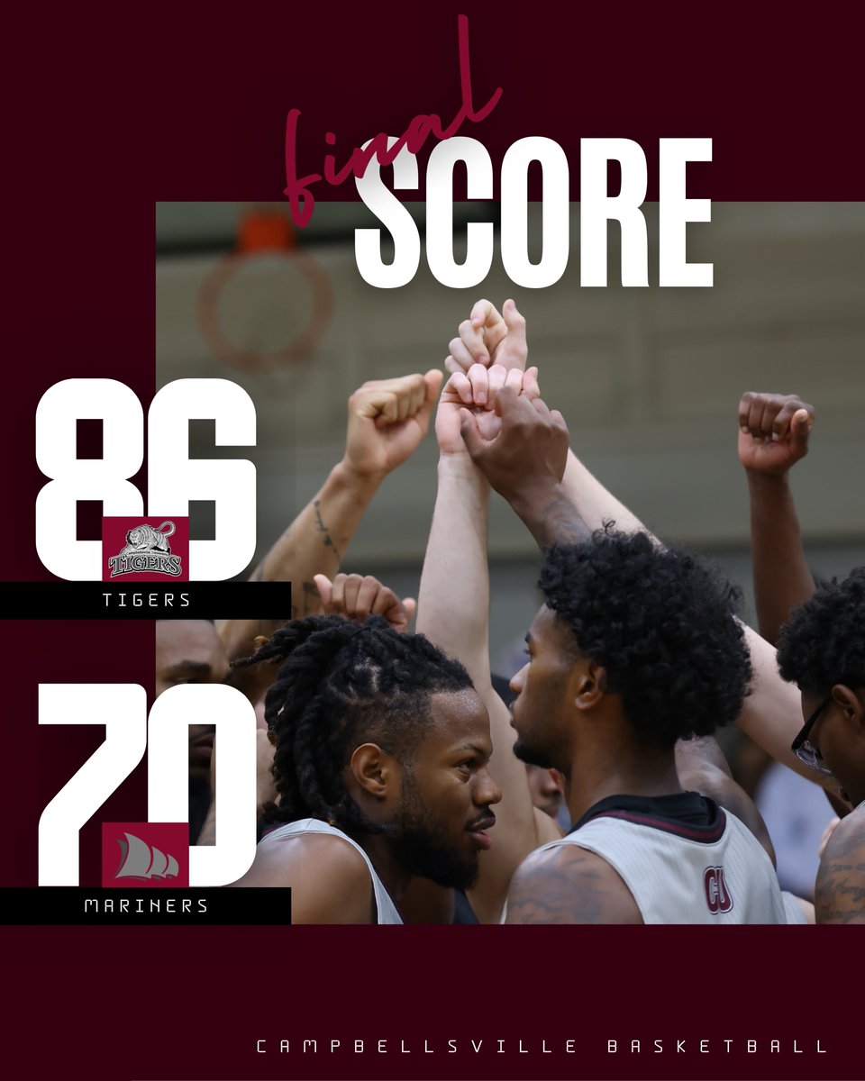 FINAL | Campbellsville takes the victory over Coastal Georgia!

#️⃣ #TigerUp
