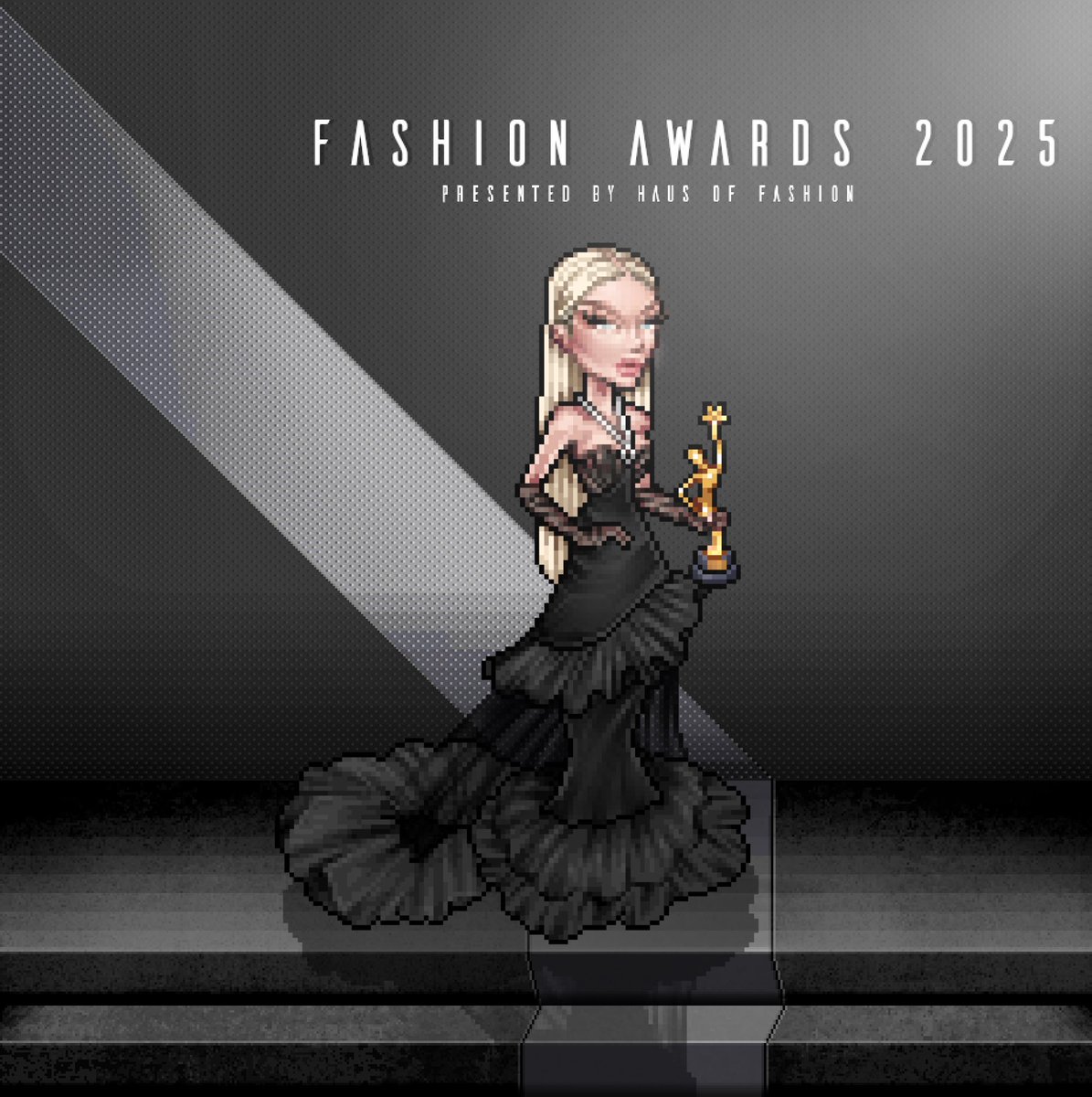 Memories from last Saturday's Fashion Awards, what an incredible and rewarding day 💛

#Awards #FashionAwards2025 #habblet #pixelart #model #pixel