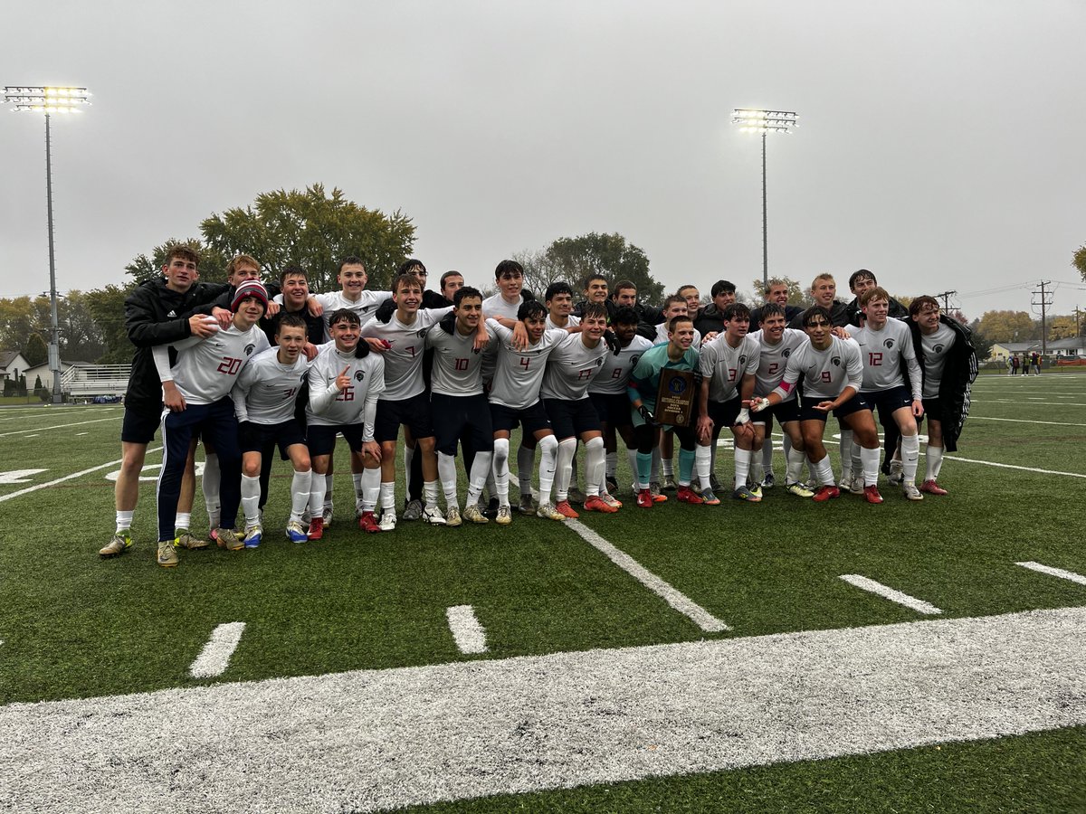 Sectional Champs and STATE BOUND! Well done Spartan Soccer. #SpartanPride