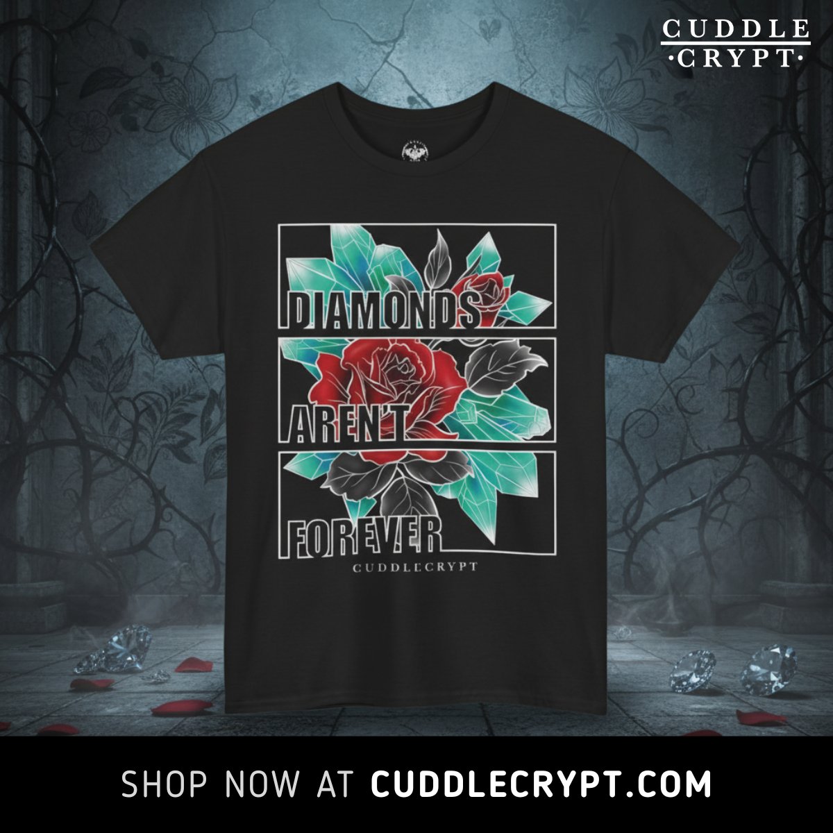 CuddleCrypt's tweet image. Pretty things break too. 💔

Shop here → cuddlecrypt.com/products/diamo…

#CuddleCrypt — soft artwear for the ones who glow through the cracks.

Shop more at CuddleCrypt.com 🖤