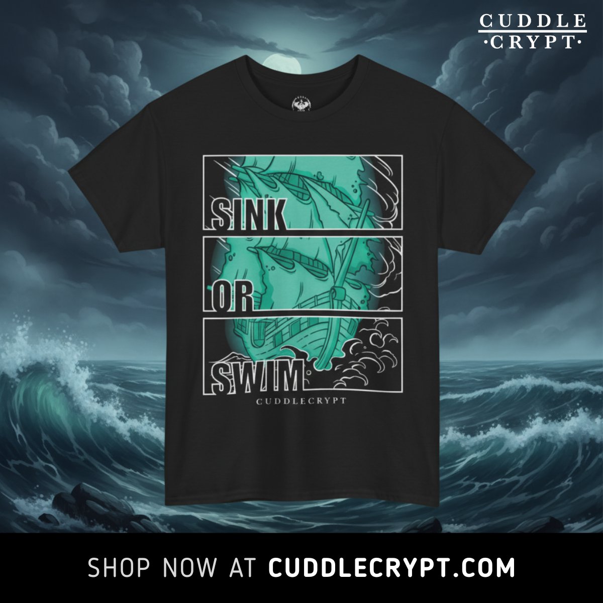 CuddleCrypt's tweet image. Take on the Waves. 🌊

Shop here → cuddlecrypt.com/products/sink-…

#CuddleCrypt — streetwear for those who crash, burn, and come back louder.

Find more at CuddleCrypt.com 🩸