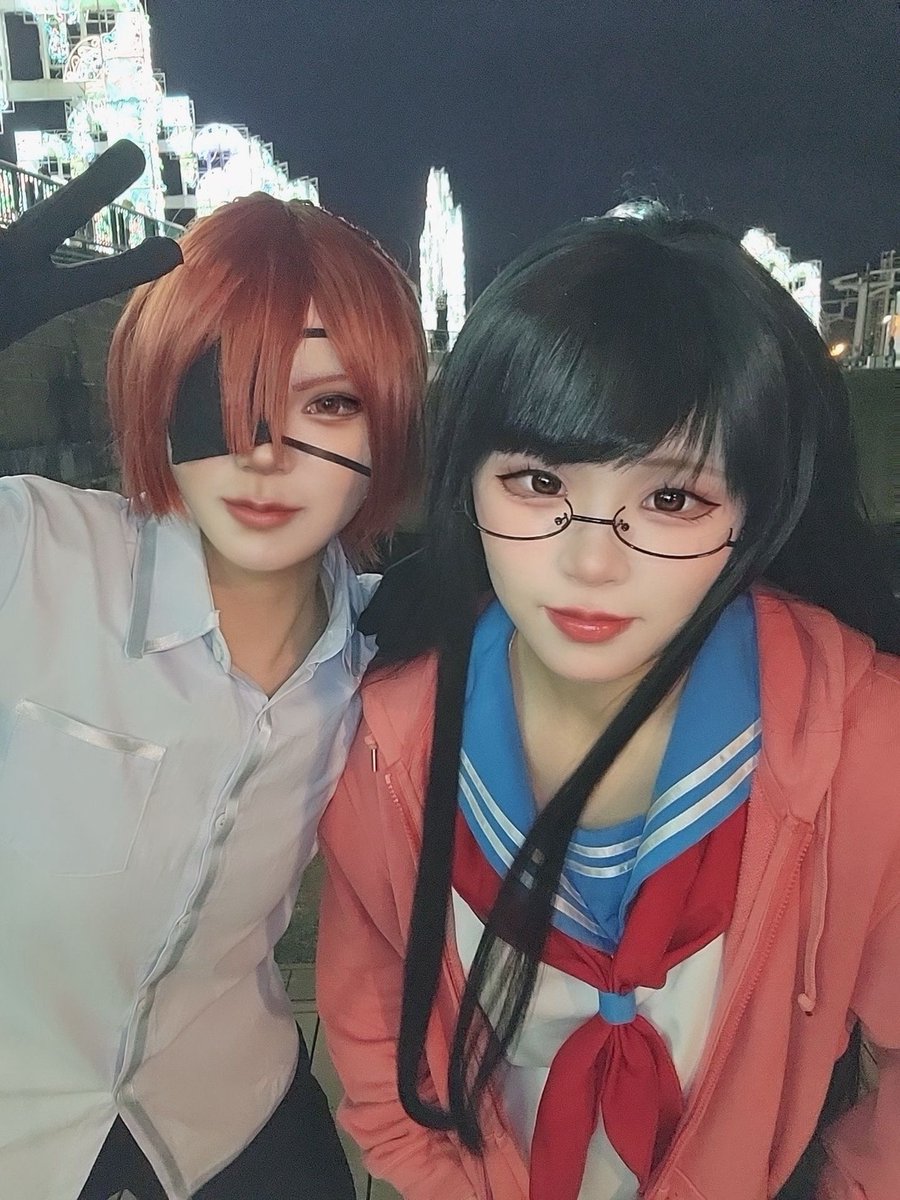 改めてラグコスお疲れ様でした〜

念願のSK∞にサプライズの妖はじ！
行きから帰りまで一日ずっと楽しかった🥺かのんちゃんありがと🥺もう私はロスだよ😭また予定作ろうね

特定の2人へのサプライズが大成功して私は大満足！
次はWデートだね♡
 #ラグコス
 #ラグコスTW