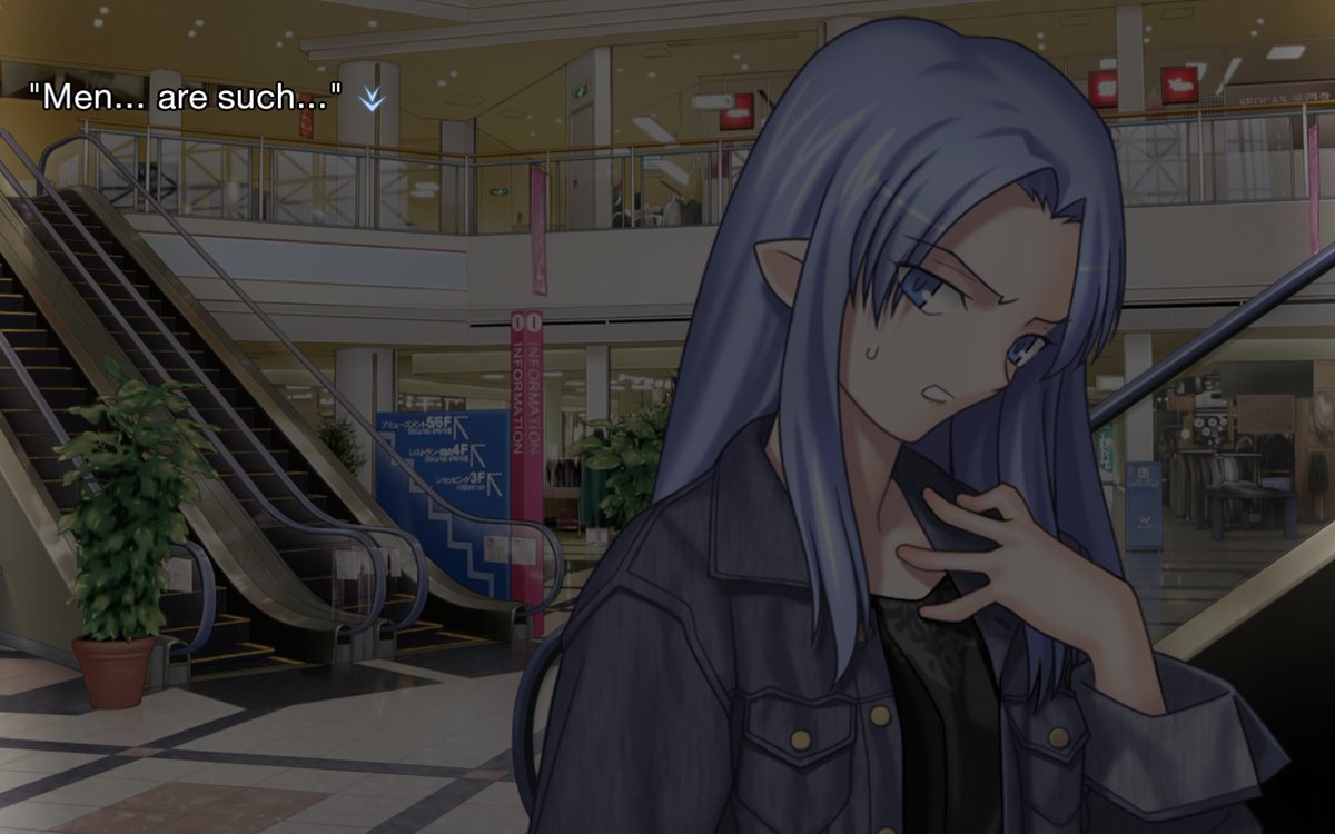 caster being a misandrist for every man but kuzuki is rlly funny i love her