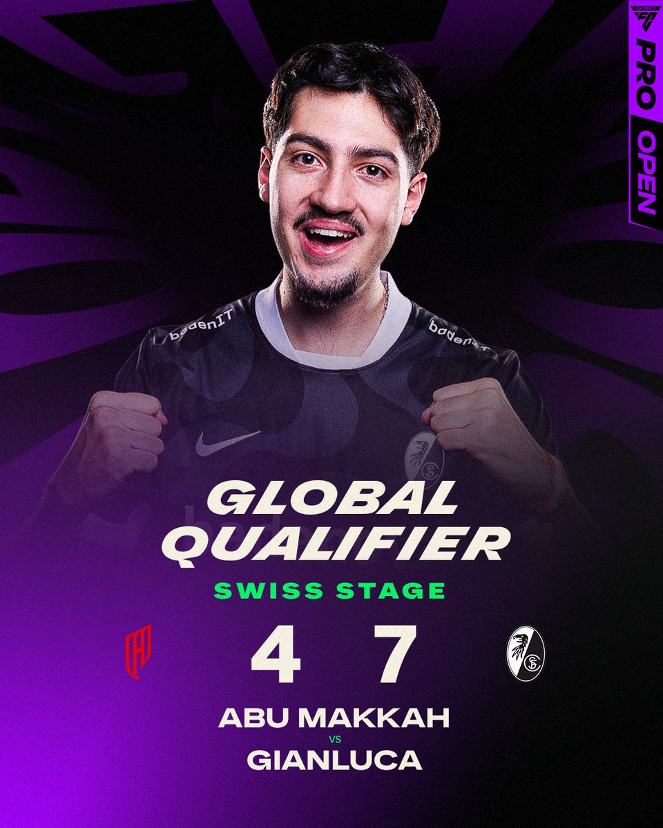 HUGE W for <a href="/gianluca_m17/">gianlucam17</a> in the opening round of the #FCPro Open Global Qualifier 👊