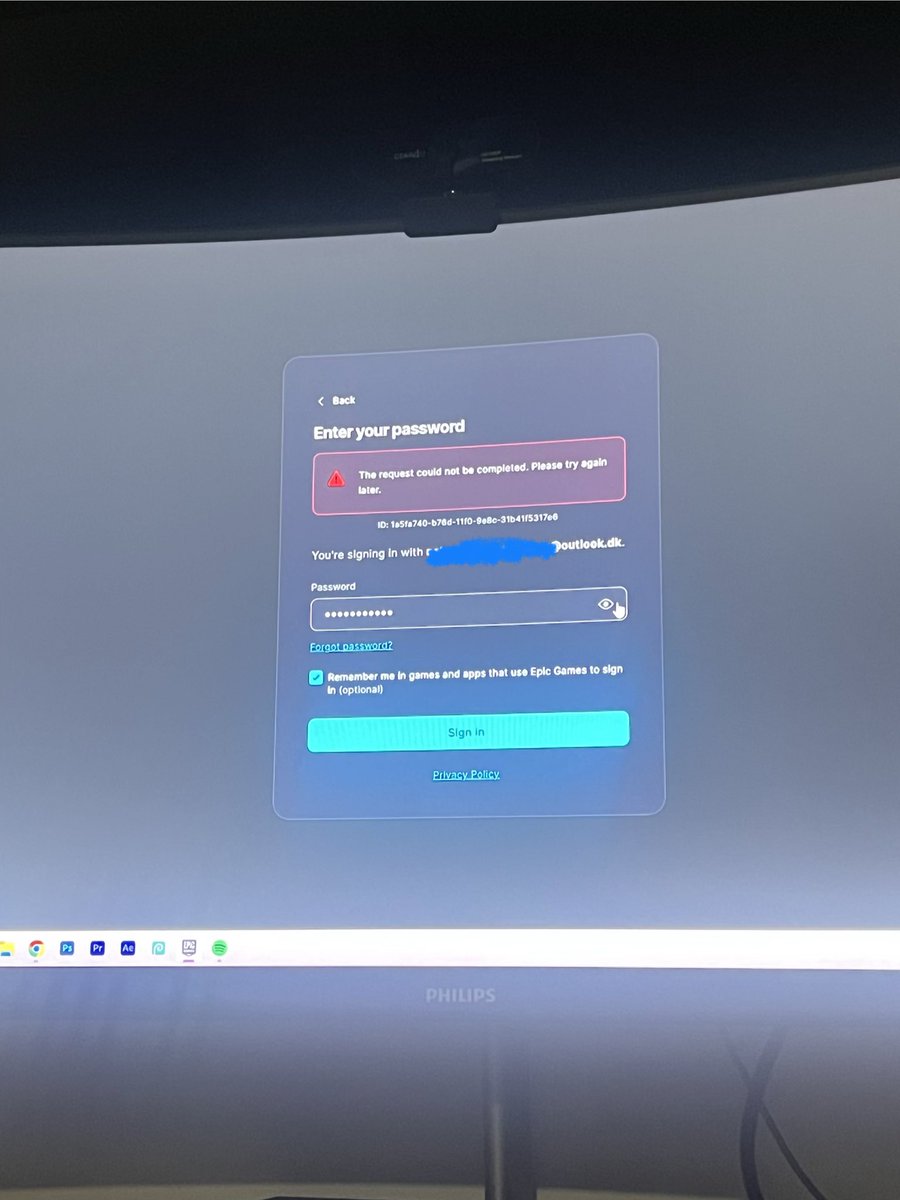 Lucas52563335's tweet photo. @FortniteStatus Ehm.. why Tf cant I login? I don't have access to the email address anymore.. https://t.co/VCzKyj21j7