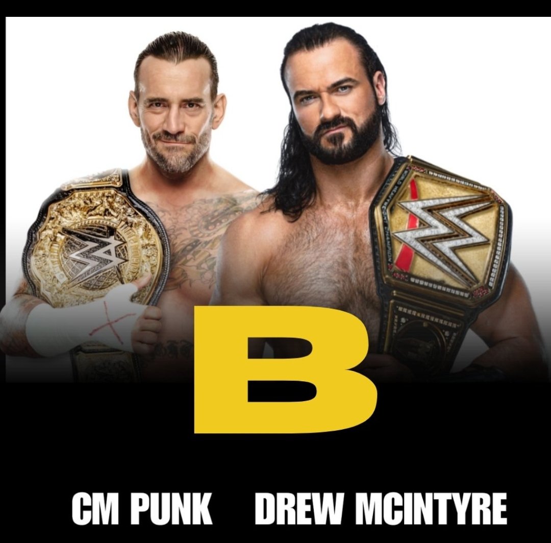 Joshamania89's tweet image. #TeamCMPunk #TeamDrewMcIntyre