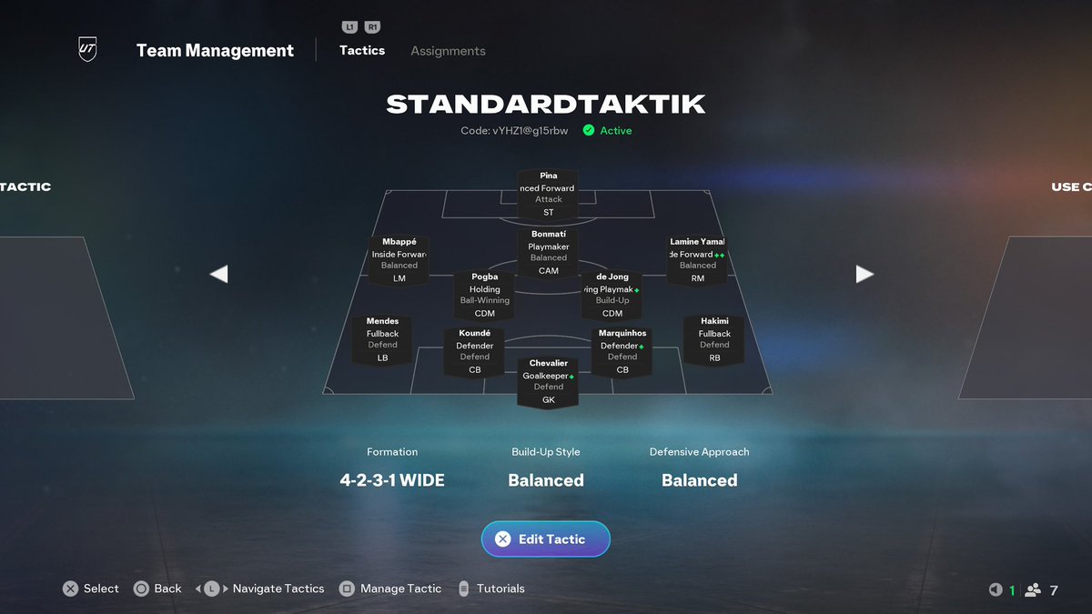 15-0 ✅ demon FUT CHAMPS 🥶

simple football is back ✌️

Yamal best rm in the game 🕺

1 million coins 🤑💸

tactic code: vYHZ1@g15rbw 🧪