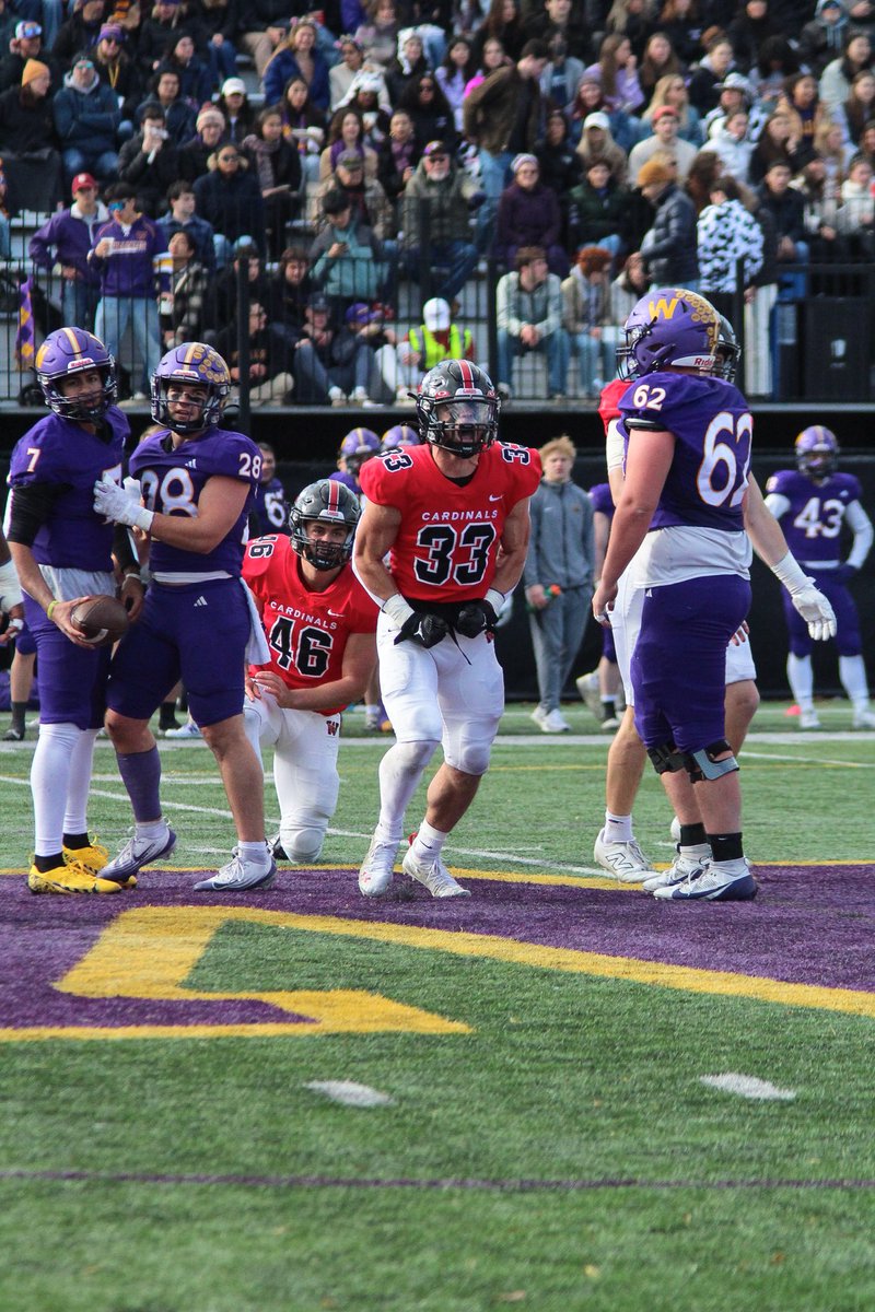 Wes_Football's tweet image. Cards win it in overtime over the Ephs💥

#RollCards #🥩🟣