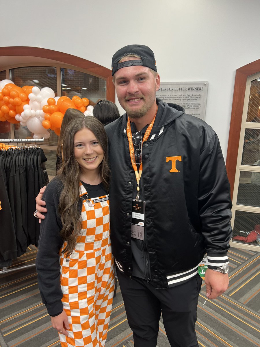 A Blake Burke sighting. That national championship ring is sweet!