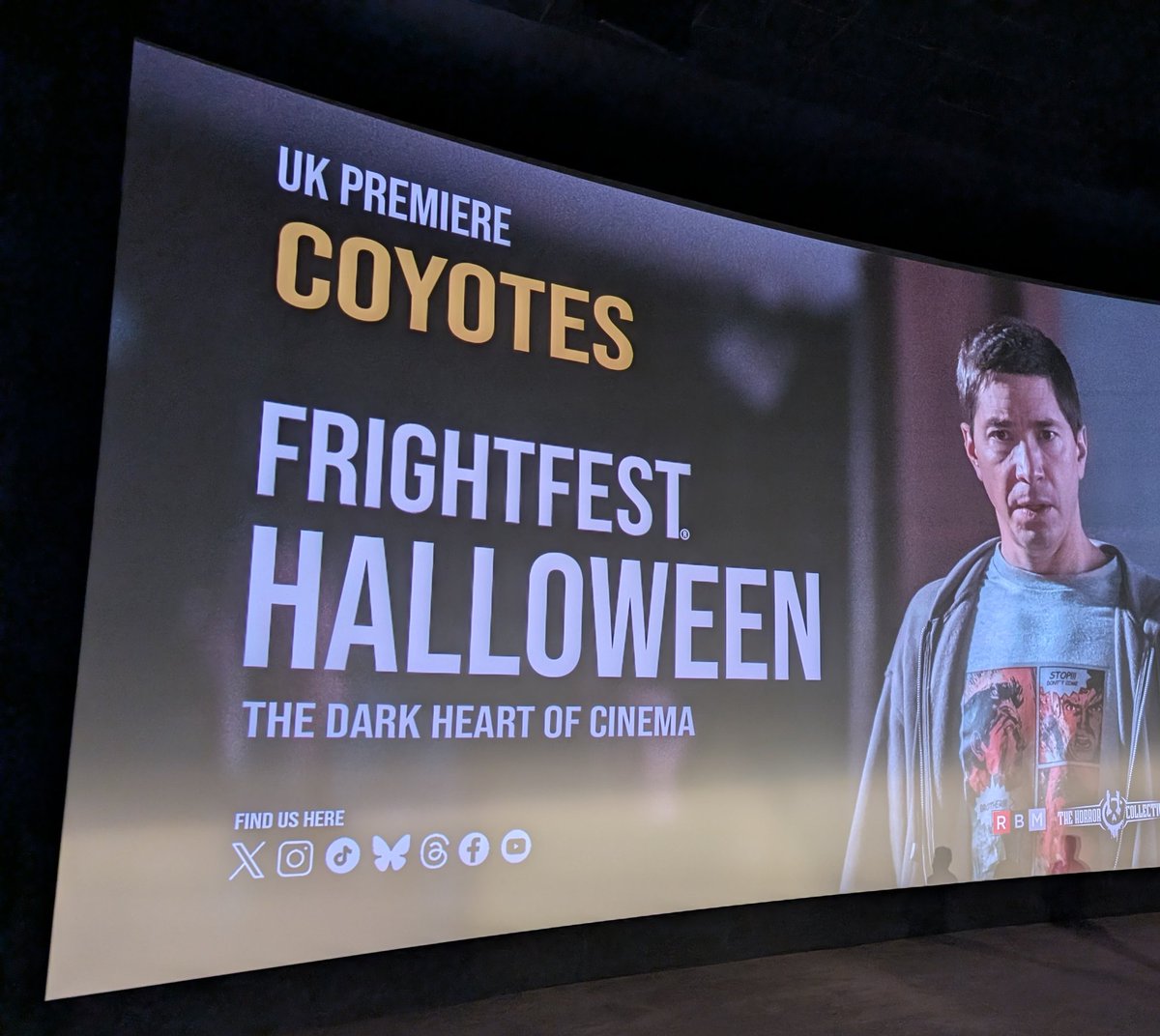 Really enjoyed Coyotes at FrightFest..a load of rabid coyotes go on a rampage in Hollywood and they tear everything in their path apart. Good fun, crazy gore and Justine Long being Justin Long in the best way possible 🙌🏾