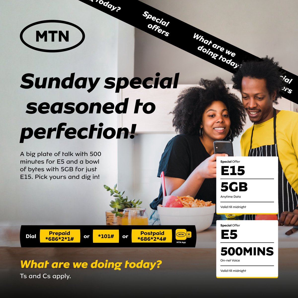 MTNEswatini's tweet image. The slow network is still catching feelings 😏 while the Makoya fam is catching offers!You see it first, you win first. 

Dial *686*2*1# or use the MTN App to grab it now.

Valid until midnight. Don&apos;t miss out!

#MTNEswatini #WhatAreWeDoingToday #Doing4U