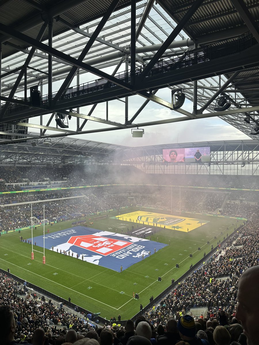 Sports___360's tweet photo. 🏉A first ever visit to the Hill Dickinson stadium for the Ashes 2nd test match of 
 @England_RL &amp; @Kangaroos today👌

What a fantastic venue for some Rugby League, very impressed👏

#RugbyLeague #EnglandRL #Everton #EveryAngleCovered https://t.co/tjqyMQvBr2