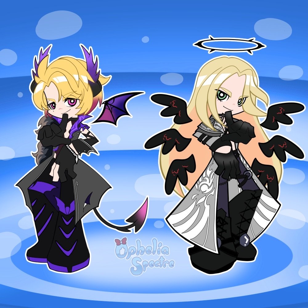 theprettykn1ght's tweet image. ✨♈️𝕀 𝕎𝔸ℕ𝕋 𝕐𝕆𝕌 | 𝔽𝕃𝕐 𝔸𝕎𝔸𝕐 ℕ𝕆𝕎🪽✨
Tell me I&apos;m not the only one that thought of this when these two dweebs interact #ARTkariel #Netherrizz
🎨 @OpheliaSpectre