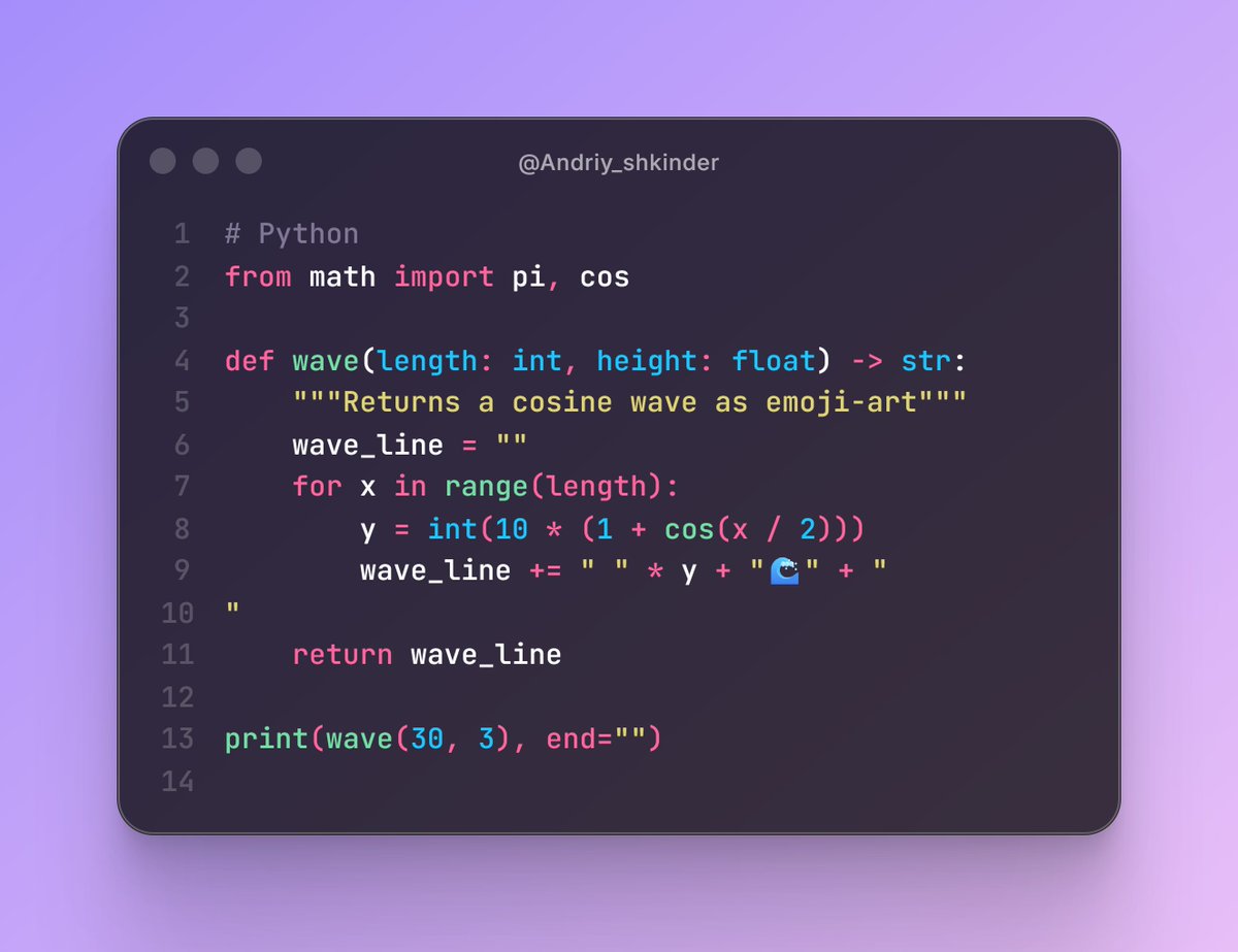 Andriy_shkinder's tweet image. 📸 Create beautiful code screenshots in seconds with Ray!
✨Explore: ray.so
Just paste your code, pick a language, and customize everything: themes, syntax highlighting, backgrounds, padding, line numbers, transparency & more. Export as high-quality PNG/SVG…