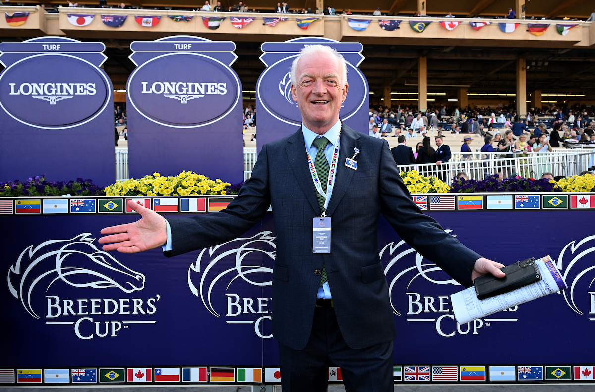 Updated CV:

✅ Breeders' Cup winning trainer
✅ 113 Cheltenham Festival winners (&amp; counting)
✅ 3 Grand Nationals
✅ 2 King George VI Chases
✅ 19 Irish Champion Trainer titles
✅ 2 British Champion Trainer titles
✅ Winners in France, Japan, Saudi Arabia, Australia &amp; the US