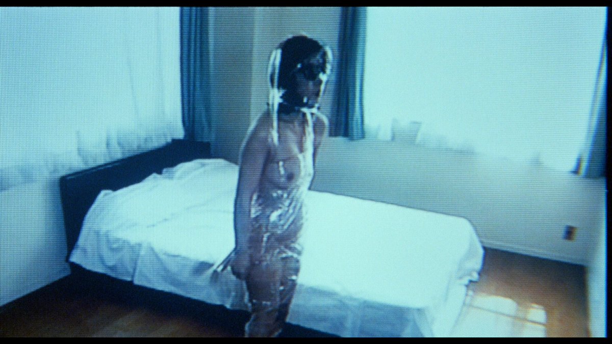 An Aria on Gazes | The Bedroom | Unfaithful Wife: Shameful Torture | 視線上のアリア | 浮気妻 恥辱責め
(1994 - Hisayasu Sato | 佐藤寿保)

Old VHS vs New Upcoming Blu-ray coming by
<a href="/VinegarSyndrome/">Vinegar Syndrome</a>