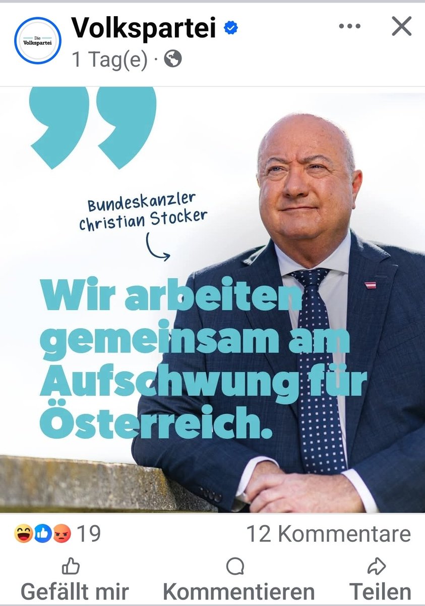 Erstaunlich, welche Nullkraft, speziell bei Interaktionen, die ÖVP auf Social Media hat. Da liken nicht einmal die eigenen Mandatare oder Mitarbeiter.