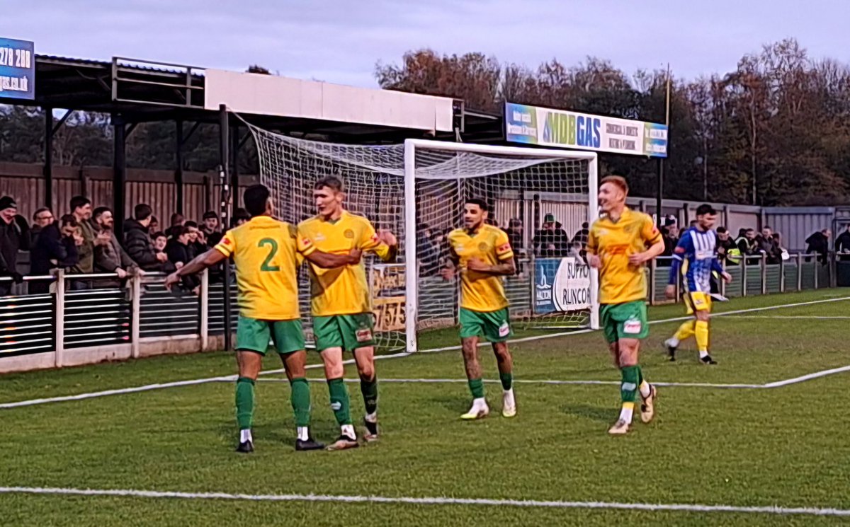 stinger1963's tweet photo. @RuncornLinnets Another great performance https://t.co/JIeSYj7NqN