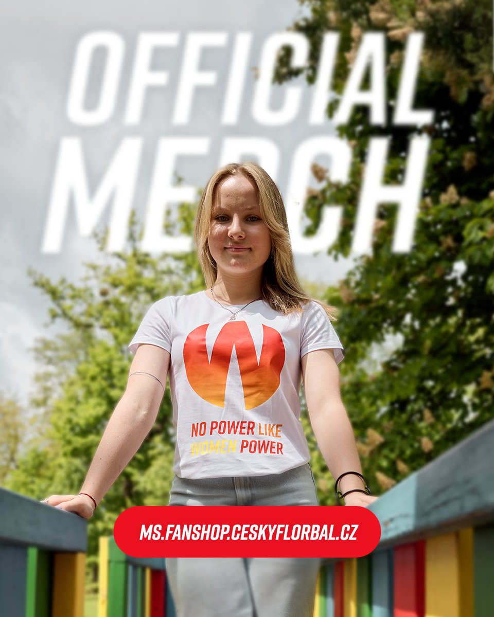 | READY FOR WFC 2025? 📷
Stand out and support your team with official WFC 2025 merchandise, including jerseys, tees, caps, socks and much more!
Shop the collection today and embrace the #NoPowerLikeWomenPower!
📷 BUY HERE: ms.fanshop.ceskyflorbal.cz/en/
#WFC2025 #OfficialMerch #ootd