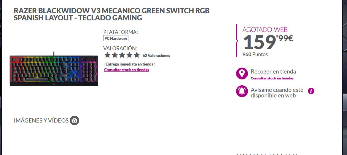 Mephic's tweet photo. @VideojuegosGAME Miedo? Si... A qué te cambien los precios de un día para otro solo por decir que vas mañana a recogerlo ... https://t.co/QK78v9i56R