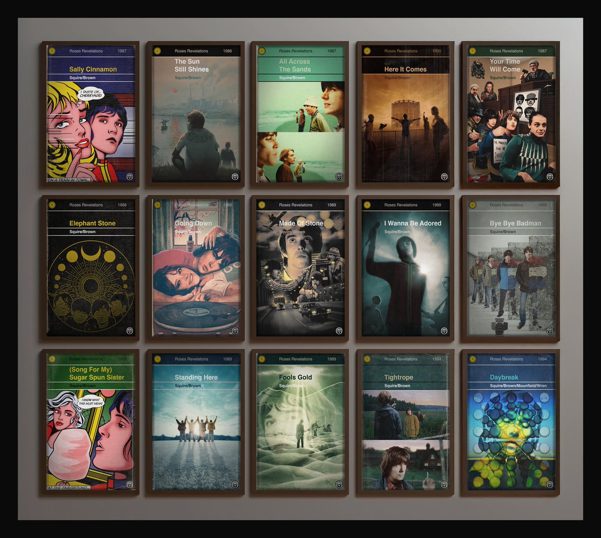 🍋#GIVEAWAY🍋 

Here's my #RosesRevelations collection so far! 

For the chance to #win your favourite print just: 

RT this tweet 🔁 

I'll pick 6 winners tomorrow at 6pm! 🙌