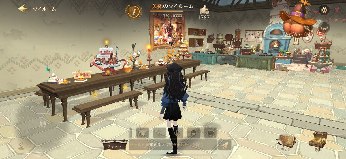 poke_onep's tweet photo. もっと机に料理いーっぱい置きたいのに
家具設置上限！？
まだ机とテーブルも追加したいんだけど！？！？ https://t.co/fYfYjP5X4z