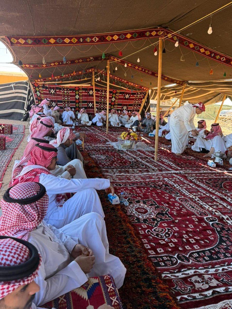 amer_gmgom's tweet image. شرفنا يوم امس عائلة المصرب الكرام من عرعر وطريف 
وبحضور عدد من الشيوخ والأصدقاء والاحبه ،
كان يوم جميل بضيافة اخي العميد م مرضي سودي القمقوم 
بمنطقة الحماد  (بالشبهه )
شرفتونا جميعاً