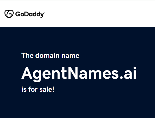 CindiKit's tweet image. Domain Available  
AgentNames.ai
Naming System for AI agents @GoDaddy
introduces (TINS) Trusted Identity Naming System for AI agents  godaddy.com/resources/news… 
#Domain 
#Names #ANS #Ai #Agent #TINS #DomainNames #AgenticAI