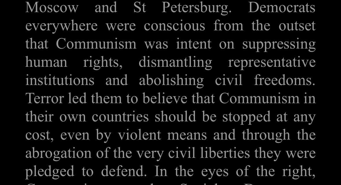 when i'm reading a book about something i don't know about but it contains stuff like this i'm never sure if the book is entirely useless or if anti-communist propaganda is just particularly well-distributed