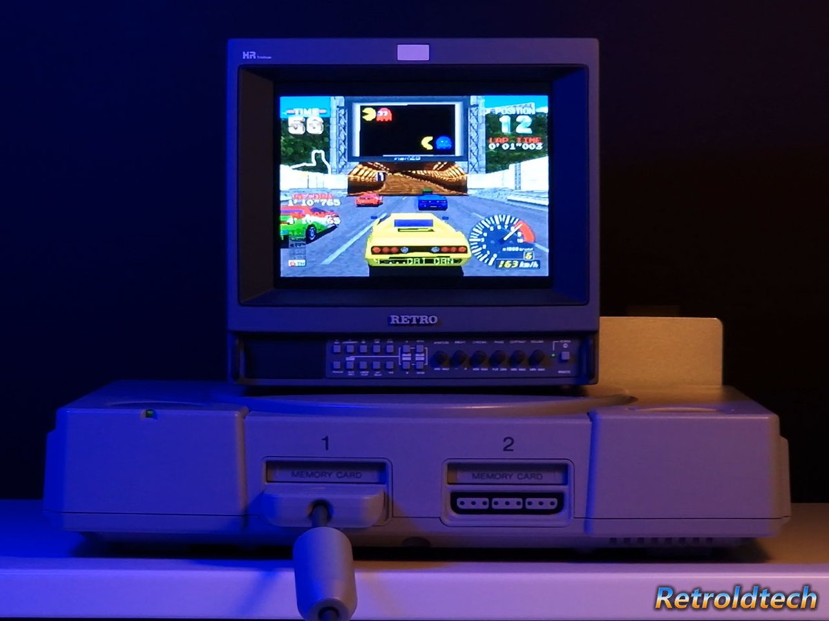 Retroldtech's tweet image. MiniPVM + PlayStation + Ridge Racer Revolution 💛

A timeless classic combo and what I actually play between builds 😅

#MiniPVM #RidgeRacer #RidgeRacerRevolution #PlayStation #RetroGaming