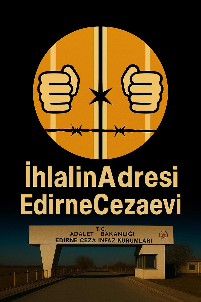 ETİKETİMİZ ❗❗ 
İhlalinAdresi EdirneCezaevi 

İhlalinAdresi EdirneCezaevi 

#GSvTS