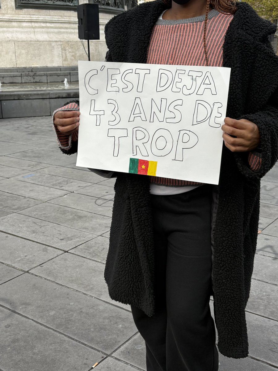#FreeCameroon #BiyaMustGo 🇨🇲