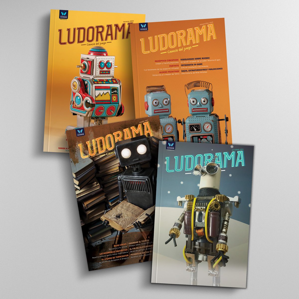 Bueno, estamos pensando en volver con Ludorama en 2026. No sabemos cómo, pero... "todo es un problema de diseño". Cuando hicimos este proyecto hermoso -esto de volver a leer lo que nos gusta-, tuvimos la suerte de que se sumaran una cantidad de colaboradores de primerísimo nivel.