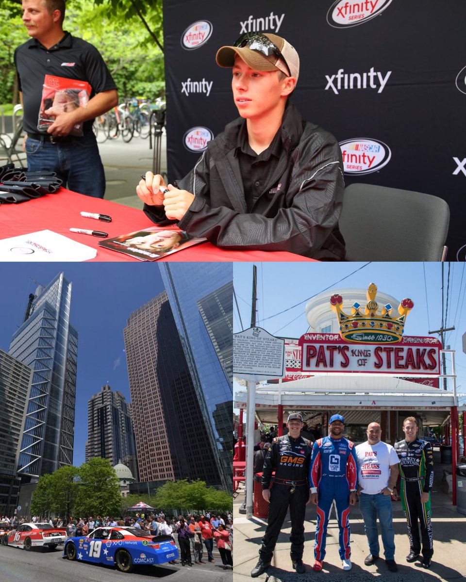 PoconoRaceway's tweet photo. Thank you @XfinityRacing for taking the @NASCAR_Xfinity Series to the next level! π
We sure had fun those years between 2016 - 2019 doing the #XfinityTakeover in Philly with our friends @MonsterMile.
Here are just a few memories from those events! Recognize anyone? https://t.co/E2VoPU8IOL