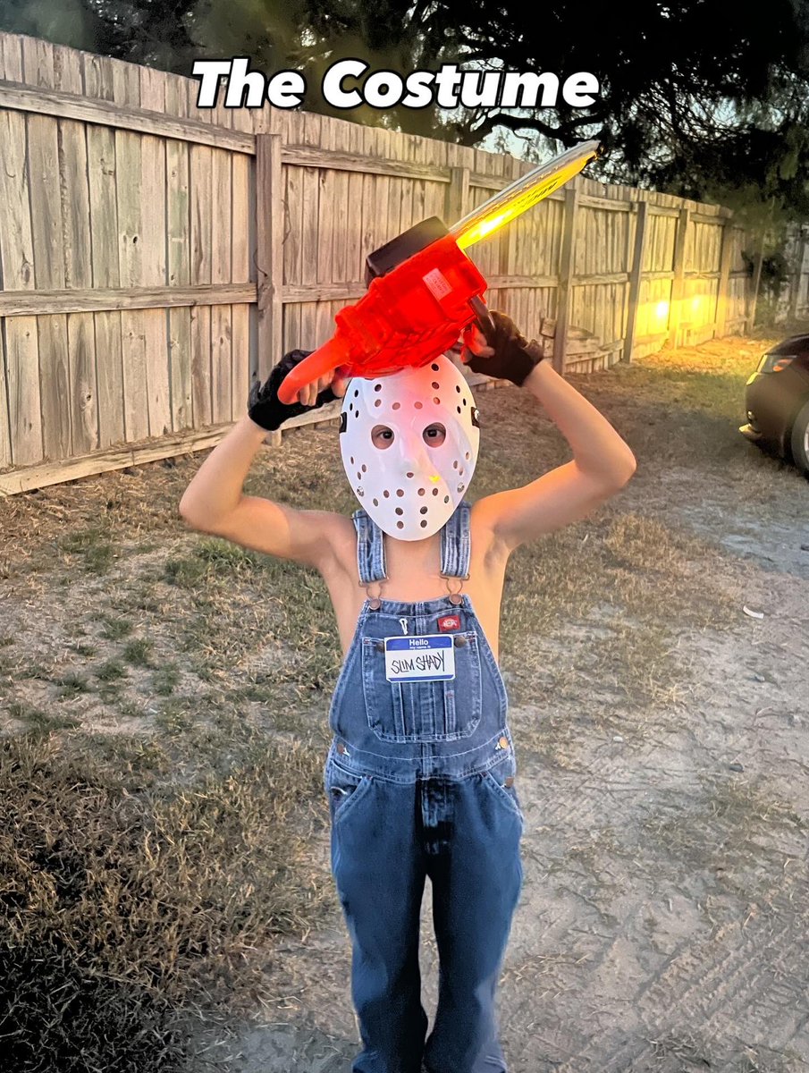 stephstepf's tweet photo. Shawn loves @Eminem ! this was a fun costume for us 😆 https://t.co/AL3PJHU5R8