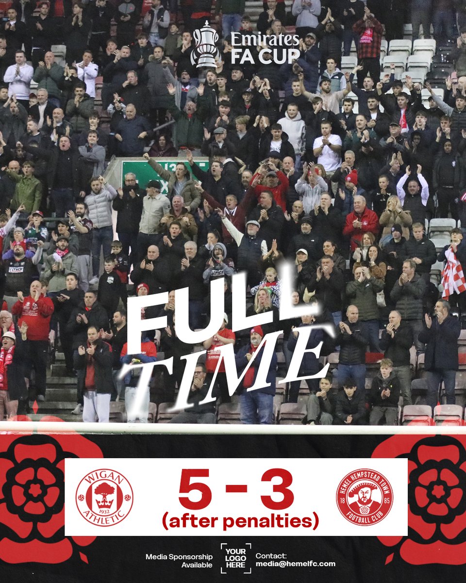 In front of a sea of red and white, thank you Tudors ♥️

#COYT