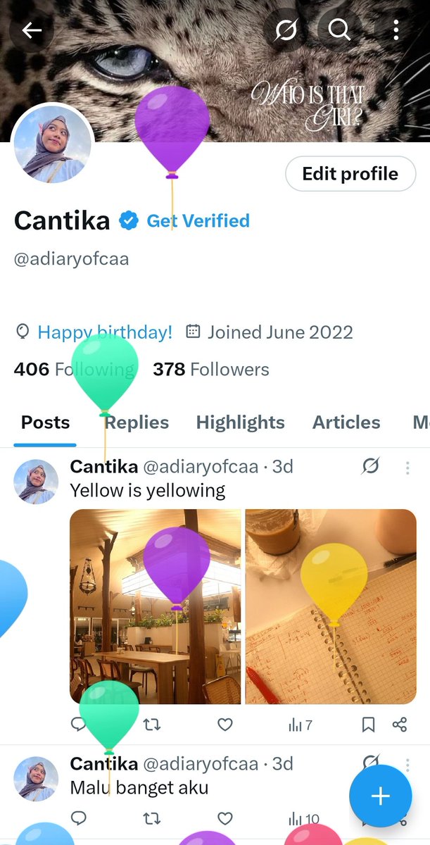 Guys aku dapet balon🎈